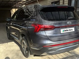2021 Hyundai Santa Fe IV Рестайлинг, синий, 3330000 рублей, вид 4
