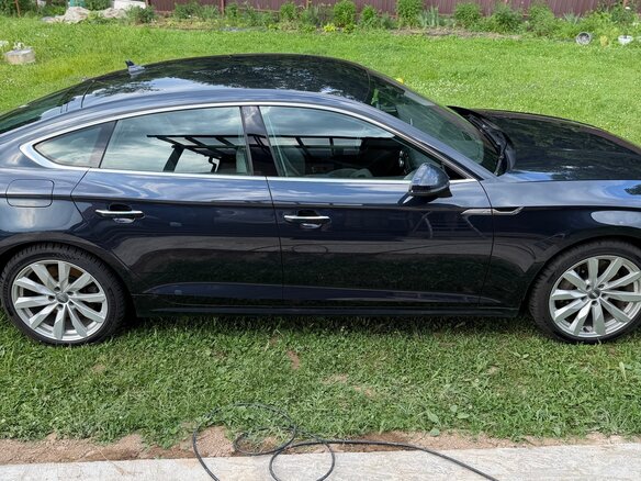 2017 Audi A5 II (F5), синий, 3250000 рублей - вид 5