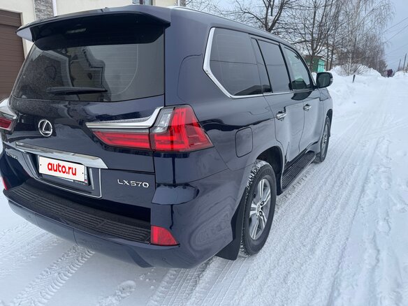 2018 Lexus LX 570 III Рестайлинг 2, синий - вид 14