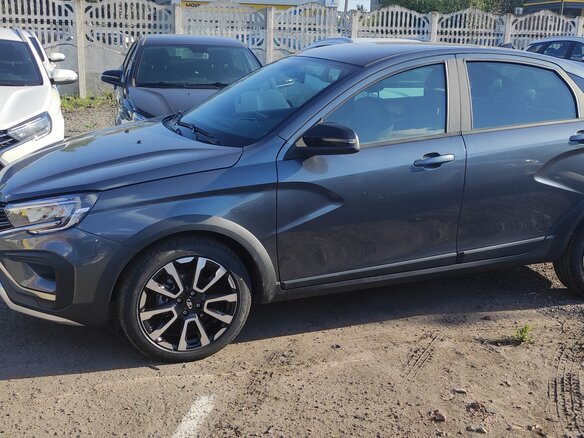 2025 Lada (ВАЗ) Vesta Cross I Рестайлинг (NG), серый, 1850000 рублей - вид 8