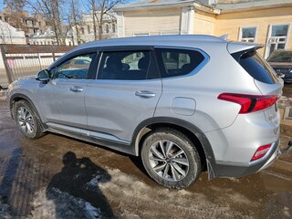 2019 Hyundai Santa Fe IV, серебристый, 2450000 рублей, вид 3
