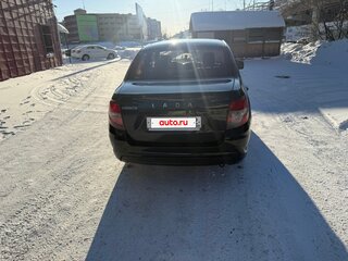 2013 Lada (ВАЗ) Granta I, чёрный, 300000 рублей, вид 3