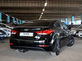 2014 Hyundai Elantra V (MD) Рестайлинг, чёрный, 1150000 рублей, вид 3