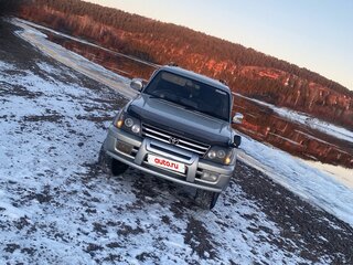 1998 Toyota Land Cruiser Prado 90 Series, серебристый, 1300000 рублей, вид 1