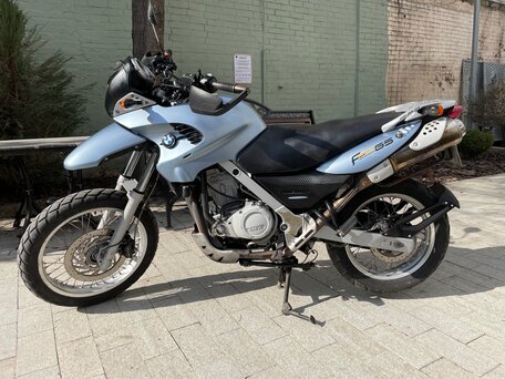 2001 BMW F 650 GS, синий, 310000 рублей, вид 2
