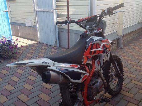 2024 Kayo Basic TT125, оранжевый, 45000 рублей, вид 5