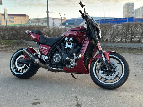 1995 Yamaha V-Max 1200, красный, 400000 рублей, вид 2