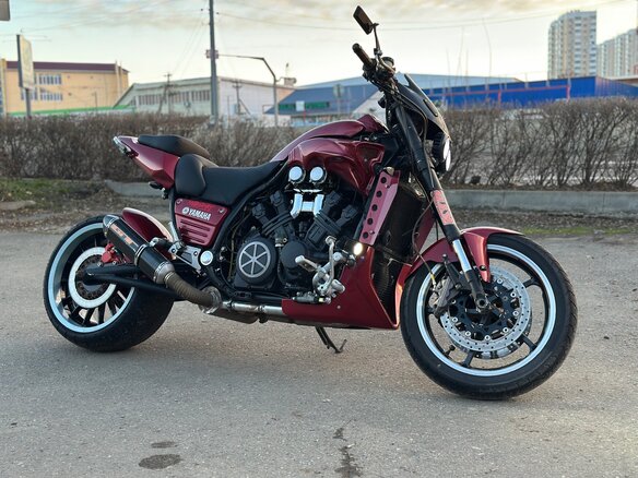 1995 Yamaha V-Max 1200, красный, 400000 рублей - вид 1