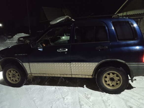 1999 Chevrolet Tracker II, синий - вид 7