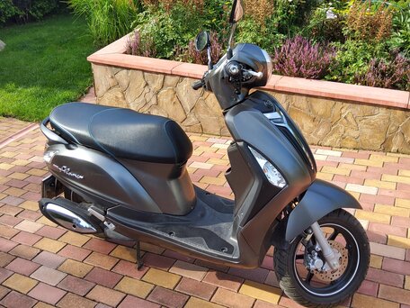2019 Yamaha Grand Filano, серый, 330000 рублей, вид 4