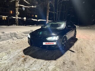 2007 Mitsubishi Lancer X, чёрный, 1000000 рублей, вид 2