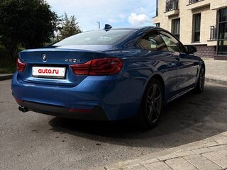 2017 BMW 4 серии 420d xDrive F32/F33/F36 Рестайлинг, синий, 2990000 рублей, вид 5