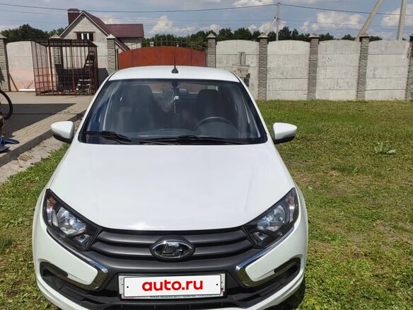 2023 Lada (ВАЗ) Granta I Рестайлинг, белый, 720000 рублей - вид 2
