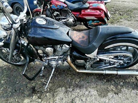 2000 Yamaha XV 1600 Road Star, чёрный, 490000 рублей, вид 5