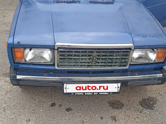 2006 Lada (ВАЗ) 2107, синий, 180000 рублей