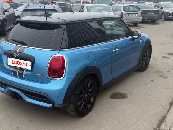 2019 Mini Hatch Cooper III (F55/F56) Рестайлинг, голубой, 1599000 рублей - вид 4