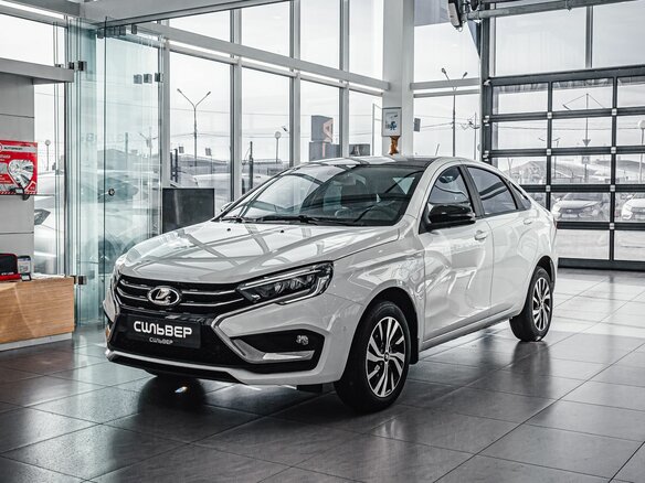 2026 Lada (ВАЗ) Vesta I Рестайлинг (NG), белый - вид 5