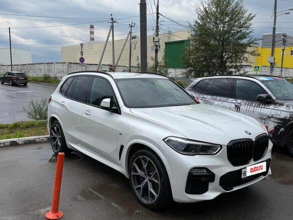 2020 BMW X5 30d IV (G05/G18), белый, 7450000 рублей