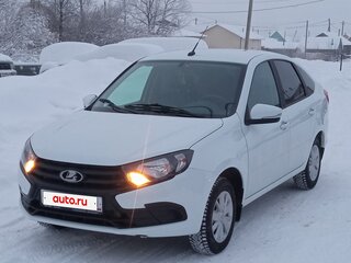2022 Lada (ВАЗ) Granta I Рестайлинг, белый, 849000 рублей, вид 1