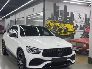 2022 Mercedes-Benz GLC Coupe AMG 43 AMG I (C253) Рестайлинг, белый, 7000000 рублей, вид 1