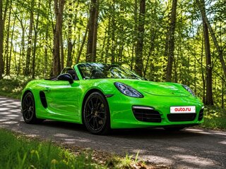 2013 Porsche Boxster III (981), зелёный, 4000000 рублей, вид 4
