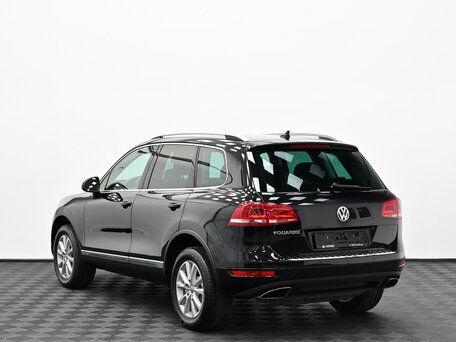 2012 Volkswagen Touareg II, чёрный, 1849000 рублей, вид 4