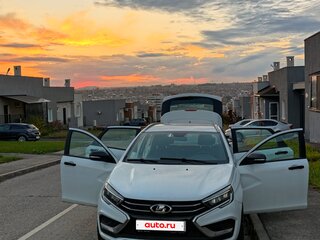 2024 Lada (ВАЗ) Vesta SW I Рестайлинг (NG), белый, 1650000 рублей, вид 2
