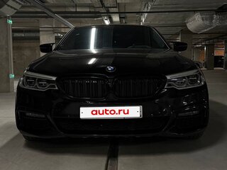 2019 BMW 5 серии 530d xDrive VII (G30/G31/G38), чёрный, 4450999 рублей, вид 2
