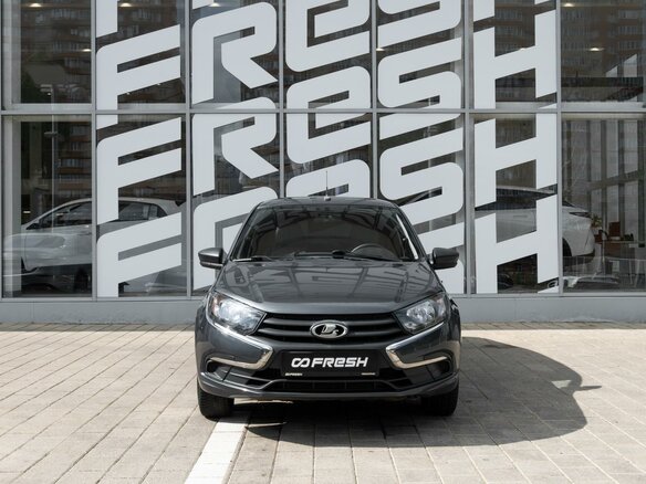2020 Lada (ВАЗ) Granta I Рестайлинг, серый, 720000 рублей - вид 2