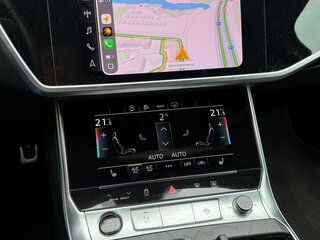 2021 Audi A6 45 TFSI V (C8), белый, 3650000 рублей, вид 4