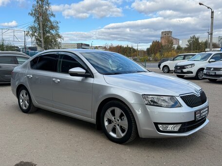 2014 Skoda Octavia III (A7), серый, 1320000 рублей, вид 4