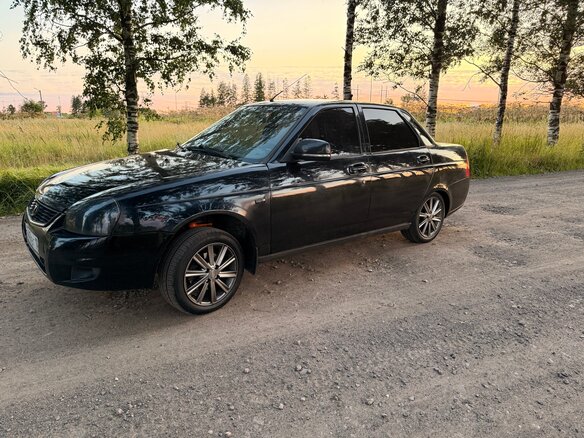 2013 Lada (ВАЗ) Priora I Рестайлинг, синий, 395000 рублей - вид 6