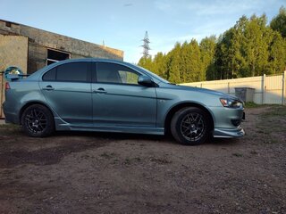 2007 Mitsubishi Lancer X, голубой, 560000 рублей, вид 4