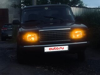 2007 Lada (ВАЗ) 2107, пурпурный, 150000 рублей, вид 1