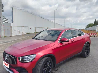 2019 Mercedes-Benz GLC 300 d I (X253) Рестайлинг, красный, 3500000 рублей, вид 1