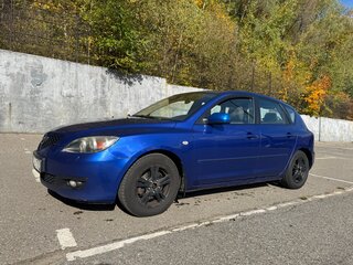 2008 Mazda 3 I (BK) Рестайлинг, синий, 500000 рублей, вид 1