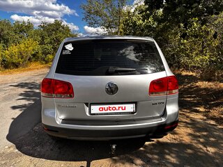 2004 Volkswagen Touareg I, серебристый, 800000 рублей, вид 4