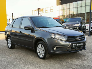 2018 Lada (ВАЗ) Granta I Рестайлинг, серый, 545000 рублей, вид 3