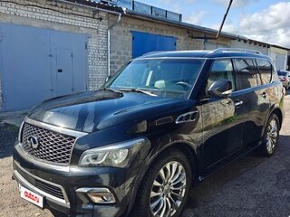 2016 Infiniti QX80 I Рестайлинг, чёрный, 2990000 рублей, вид 4
