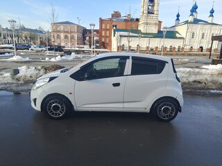 2011 Chevrolet Spark III, белый, 370000 рублей, вид 4