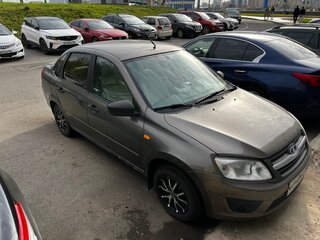 2016 Lada (ВАЗ) Granta I, коричневый, 360000 рублей, вид 3