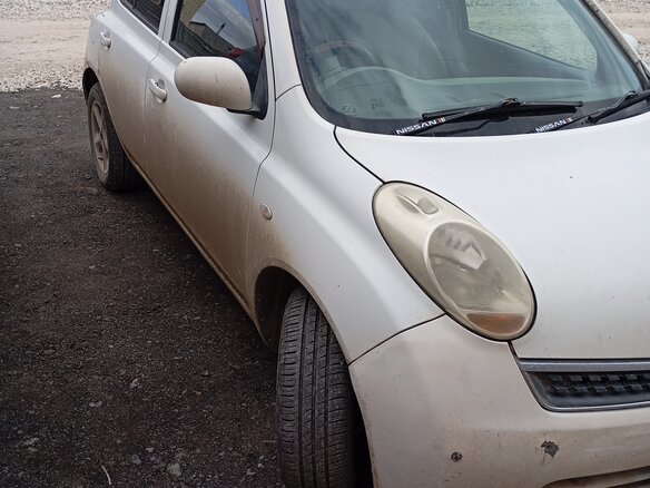 2008 Nissan March III (K12), белый