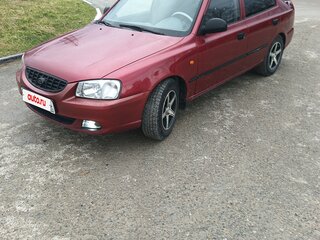 2004 Hyundai Accent ТагАЗ II, пурпурный, 470000 рублей, вид 1