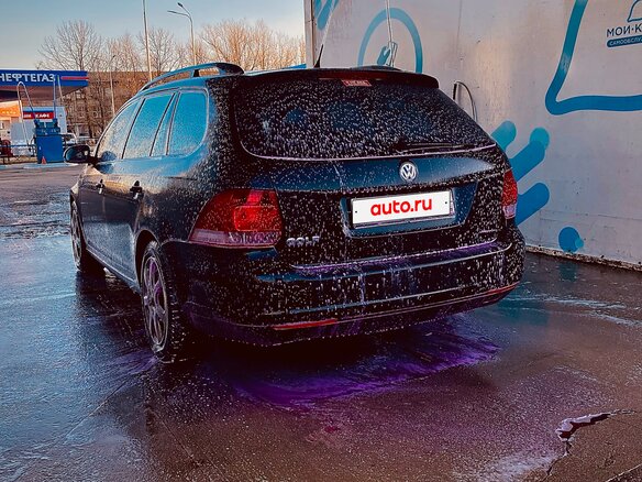 2007 Volkswagen Golf V, чёрный, 500000 рублей - вид 5