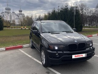 2003 BMW X5 3.0i I (E53), чёрный, 760000 рублей, вид 1
