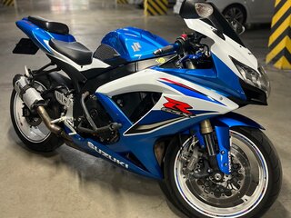 2009 Suzuki GSX-R 600, синий, 700000 рублей, вид 3