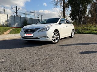 2011 Hyundai Sonata VI (YF), белый, 910000 рублей, вид 2
