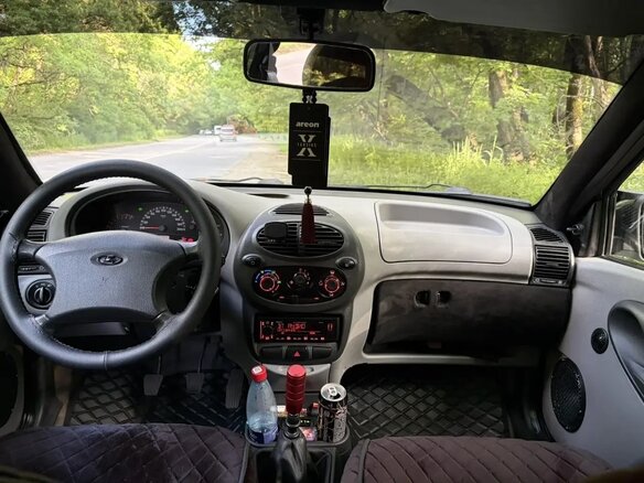 2012 Lada (ВАЗ) Kalina I, чёрный, 399999 рублей - вид 9