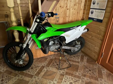 2018 Kawasaki KX 85, зелёный, 350000 рублей, вид 2