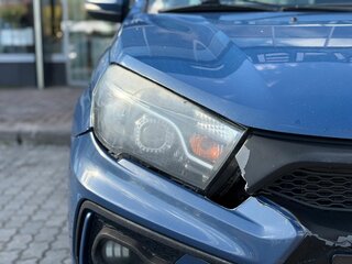 2017 Lada (ВАЗ) Vesta I, синий, 544000 рублей, вид 4